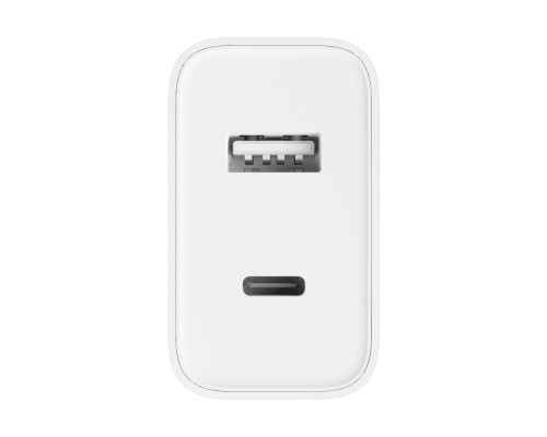 Сетевое зарядное устройство Xiaomi Mi 33W Wall Charger (Type-A + Type-C) Global (BHR4996GL), белый