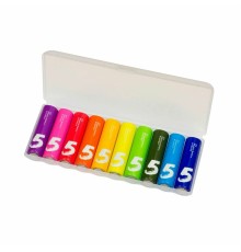 Батарейки ZMI ZI5 AA rainbow alkaline battery 10шт, в чехле