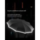 Зонт Xiaomi ZUODU Automatic Umbrella Loop (ZD 190), автомат, купол 105 см., 10 спиц, обратное сложение, черный