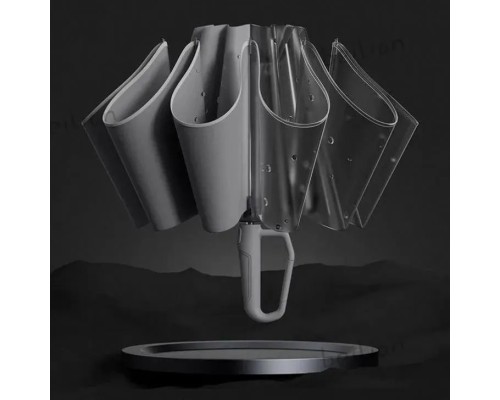 Зонт Xiaomi ZUODU Automatic Umbrella Loop Gen2(ZD 211), автомат, купол 105 см., 10 спиц, обратное сложение, черный