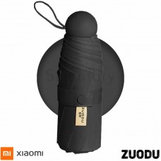 Мини-зонт Xiaomi ZUODU Capsule, механика, чехол в комплекте, черный