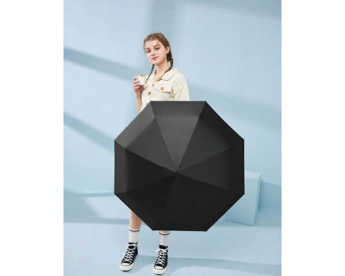 Мини-зонт Xiaomi ZUODU Capsule, механика, чехол в комплекте, черный