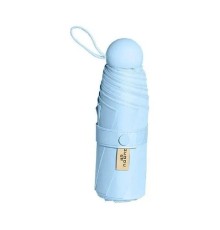 Мини-зонт Xiaomi ZUODU Capsule, механика, чехол в комплекте, голубой