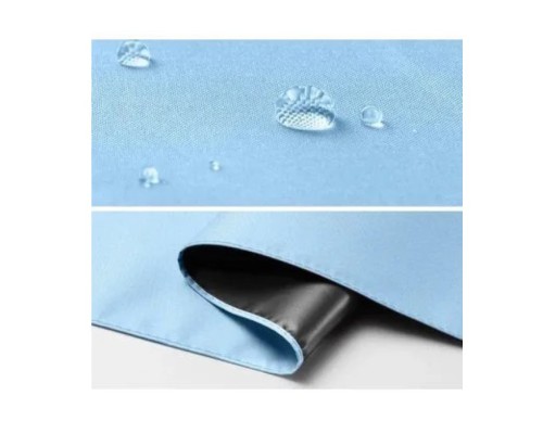 Мини-зонт Xiaomi ZUODU Capsule, механика, чехол в комплекте, голубой