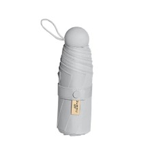 Мини-зонт Xiaomi ZUODU Capsule, механика, чехол в комплекте, белый