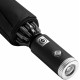 Зонт Xiaomi ZUODU LED, автомат, 2 сложения, купол 105 см., 10 спиц, обратное сложение, чехол в комплекте, черный