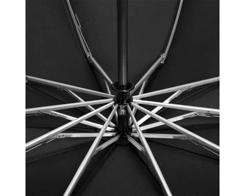 Зонт Xiaomi ZUODU LED, автомат, 2 сложения, купол 105 см., 10 спиц, обратное сложение, чехол в комплекте, черный