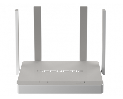 Беспроводной маршрутизатор Keenetic Giga (KN-1011) Mesh Wi-Fi-система 802.11aс 1775Mbps 5 ГГц 2.4 ГГц 4xLAN USB серый