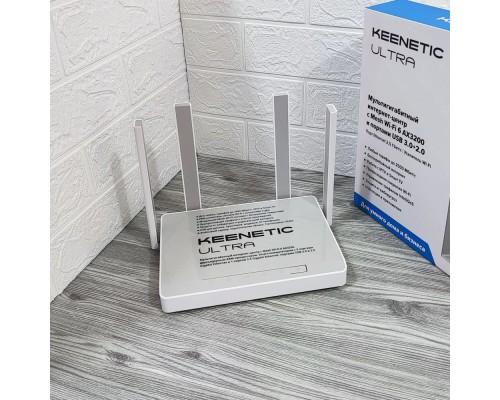 Беспроводной маршрутизатор Keenetic Keenetic Ultra KN-1811 Ultra 4G, белый